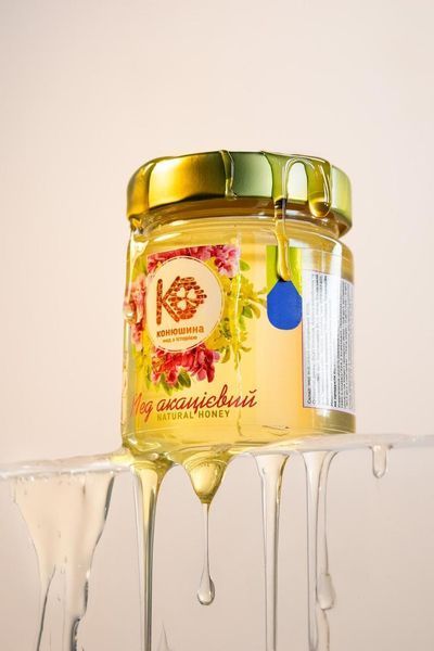 Мед натуральний Конюшина акацієвий 250 г 2844390641 фото