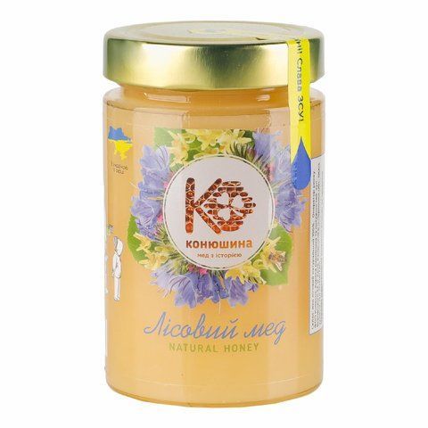 Мед натуральний Конюшина лісовий 550 г 2844390645 фото